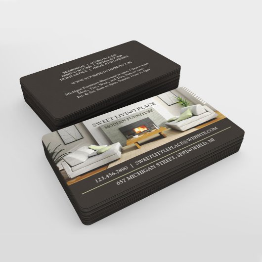 家具店の名刺 名刺