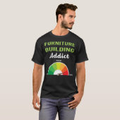 家具建物ビルダー大工大工 Tシャツ (正面フル)