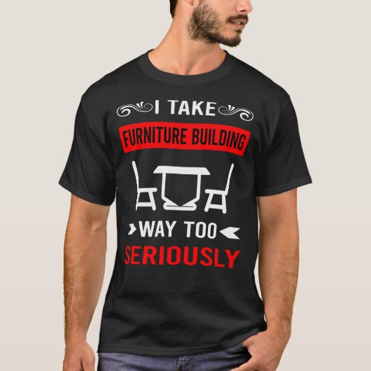 家具建物ビルダー大工大工 Tシャツ (正面)
