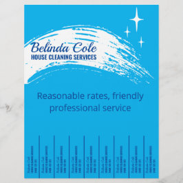 家具洗浄メイドのスワイプの涙オフ チラシ