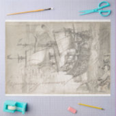 家具航海のデコページティッシュペーパー 薄葉紙 (クラフト)