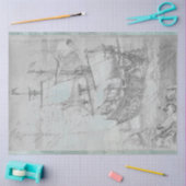 家具航海のデコページティッシュペーパー 薄葉紙 (クラフト)