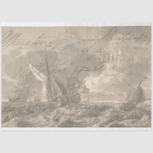 家具航海のデコページティッシュペーパー 薄葉紙 (正面)