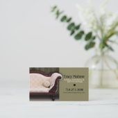 家具製造販売業の専門家、家具デザイナー 名刺 (スタンド正面)