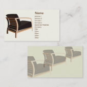 家具-ビジネス 名刺 (正面/裏面)