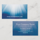 家内経営カードを来ること 名刺 (正面/裏面)