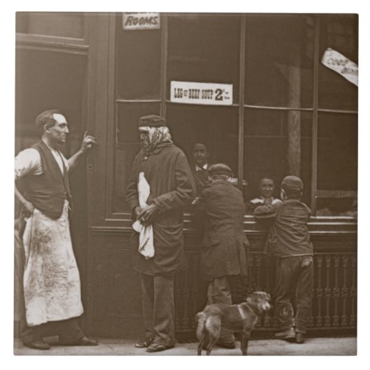 "家囚人"1876-77年(woodburytype) タイル (正面)