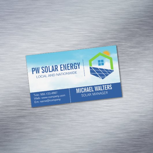 家太陽の力 |空 マグネット名刺 (インサイチュ)