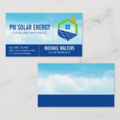 家太陽の力 |空 名刺 (正面/裏面)