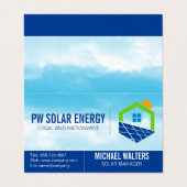 家太陽の力 |空 名刺 (外部フラット)