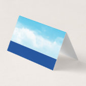 家太陽の力 |空 名刺 (裏面)