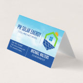 家太陽の力 |空 名刺 (正面)