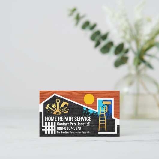 家宅便修理 名刺 (スタンド正面)