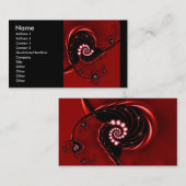 家宝かわいい抽象芸術自然パターン 名刺 (正面/裏面)