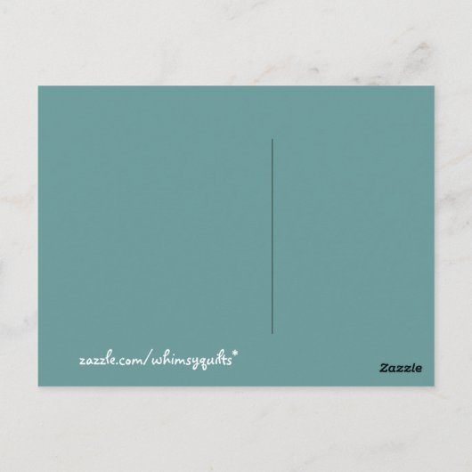 家宝キルト ポストカード (裏面)