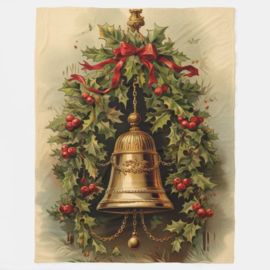 家宝調和フェスティバルクリスマスブランケット フリースブランケット (正面)