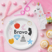 家実在主婦オールスターズ紙プレート ペーパープレート (パーティー)