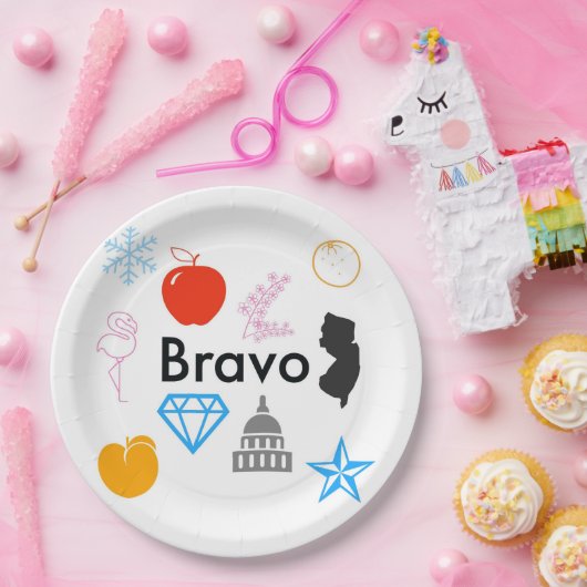 家実在主婦オールスターズ紙プレート ペーパープレート (パーティー)