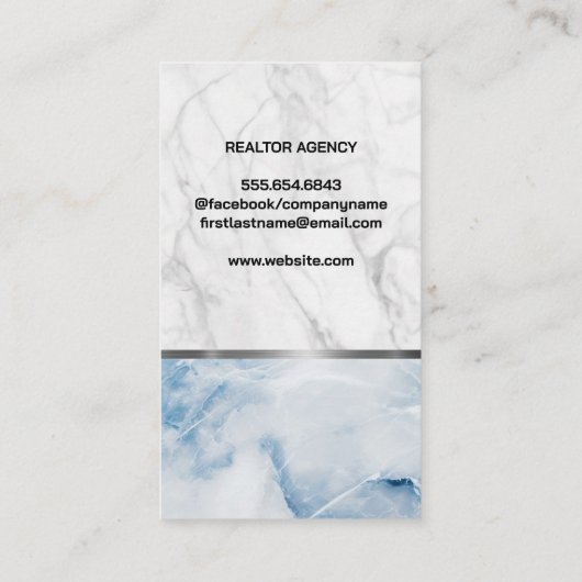 家実在前の不動産業者 名刺 (裏面)