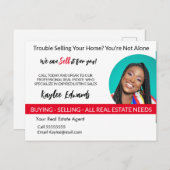 家実在屋の売り込み苦労?ポストカード ポストカード (正面/裏面)