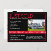 家実在屋の売り込み騒ぎ?売り込み済み ポストカード (正面/裏面)