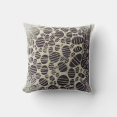 家家の素晴らしい柄 クッション (正面)