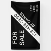 家屋売却 横断幕 (縦)