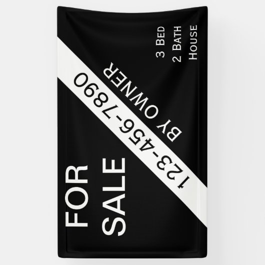 家屋売却 横断幕 (縦)