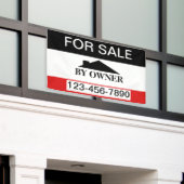 家屋売買 横断幕 (ビルの外側)