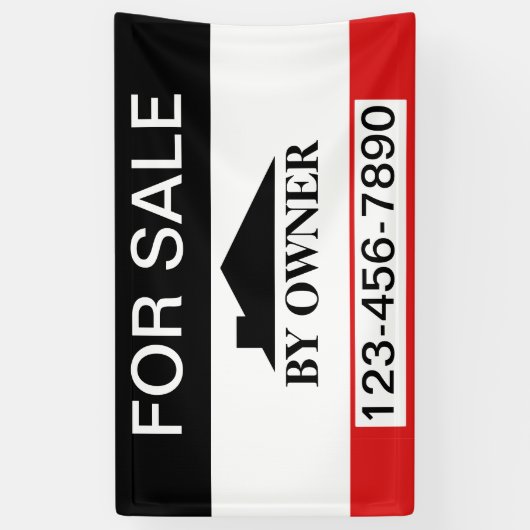 家屋売買 横断幕 (縦)