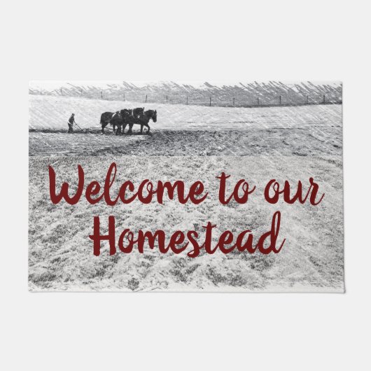 家屋敷のドア・マット ドアマット (正面)