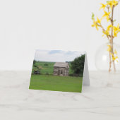 家屋敷の国有記念物カードブランク#10N 010 カード (黄色い花)