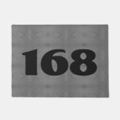 家屋番号扉マット ドアマット (正面)