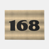 家屋番号扉マット ドアマット (正面)