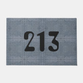 家屋番号扉マット ドアマット (正面)