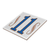 家屋番号11 タイル (側面)