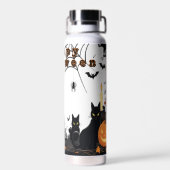 家幽霊のよく出るとパンプキンナイト ウォーターボトル (背面)