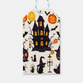家幽霊のよく出るとパンプキンナイト ギフトタグ (正面)