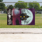 家幽霊のよく出ると幽霊 横断幕 (インサイチュ)