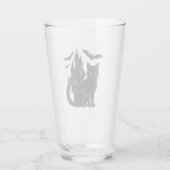 家幽霊のよく出ると黒猫 タンブラーグラス (裏面)