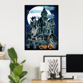 家幽霊のよく出るのポスター ポスター (ホームオフィス)