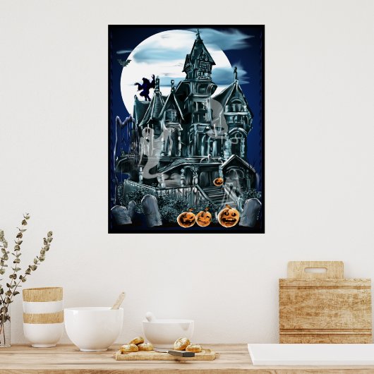 家幽霊のよく出るのポスター ポスター (キッチン)