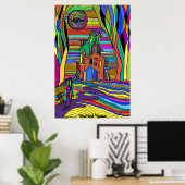 家幽霊のよく出るのポスター ポスター (ホームオフィス)