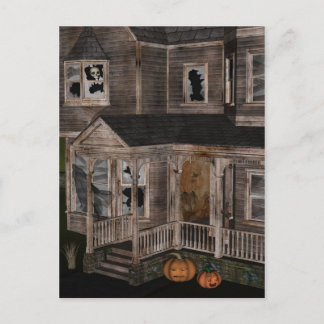 家幽霊のよく出るの郵便カード ポストカード