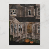 家幽霊のよく出るの郵便カード ポストカード (正面)