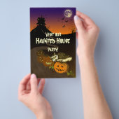 家幽霊のよく出るカボチャ チラシ (ハンドル)