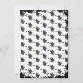 家幽霊のよく出るハローウィンパーティ招待 招待状 (裏面)