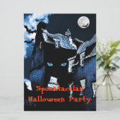 家幽霊のよく出るハローウィンパーティ 招待状 (スタンド正面)