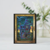 家幽霊のよく出るポートレートはがき ポストカード (スタンド正面)