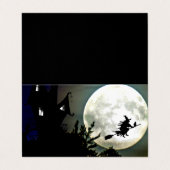 家幽霊のよく出るムーンウィッチクラスルーム交換カード 名刺 (外部フラット)